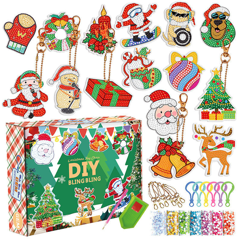 Blaudonau- Christmas Painting Sticker Kit