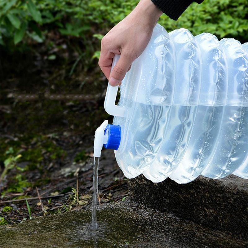 Blaudonau- Tragbarer Zusammenklappbarer Wassersack