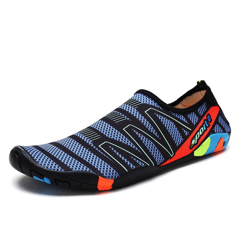 Blaudonau- Outdoor Strand stromaufwärts Schuhe Dunkelblau