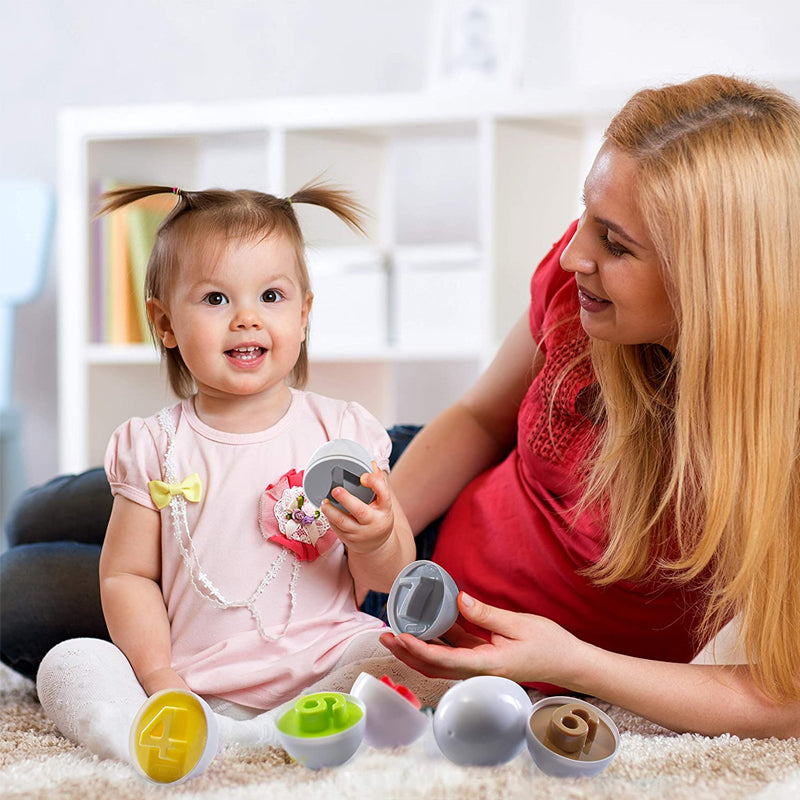 Blaudonau- Pädagogisches Geometrisches Ei Für Kinder