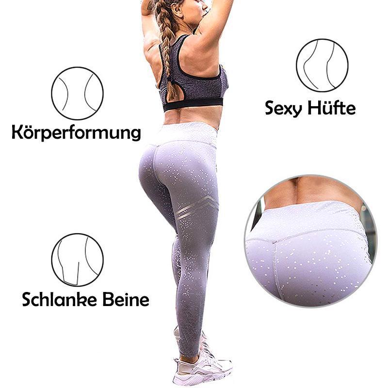 Blaudonau- Nahtlose Anti-Cellulite Kompressions-Leggings