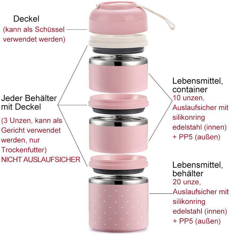 Blaudonau- Isolierte Brotdose