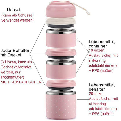 Blaudonau- Isolierte Brotdose