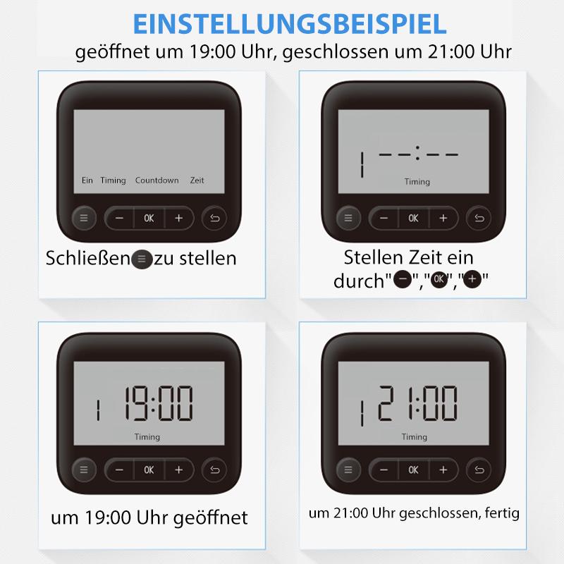 Blaudonau- Mechanischer Timer für Steckdose