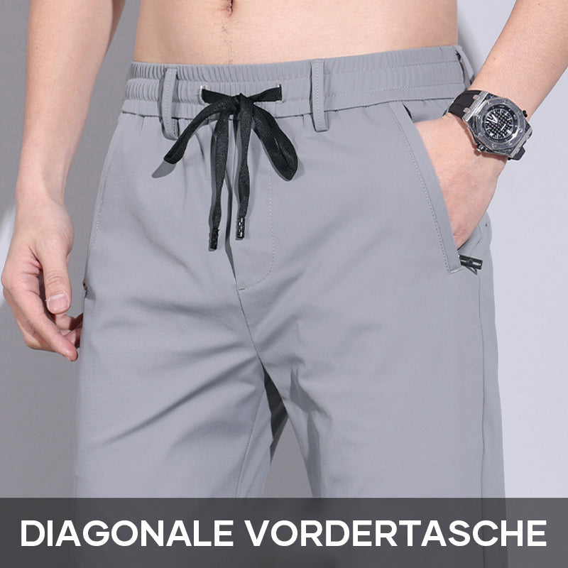 Blaudonau- Herren-Freizeithose aus Eisseide