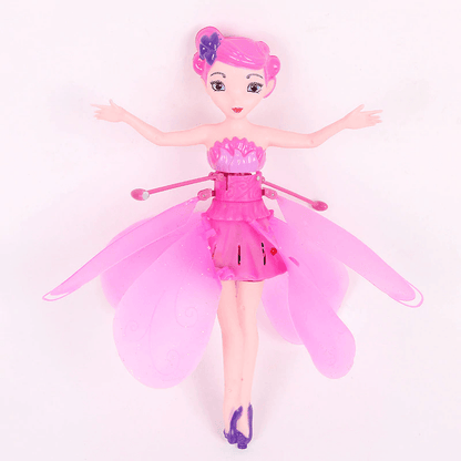 Blaudonau- 50 % Rabatt auf Weihnachtsangebote 🔥 MAGISCHE FLIEGENDE FEENPRINZESSIN-PUPPE Rosa