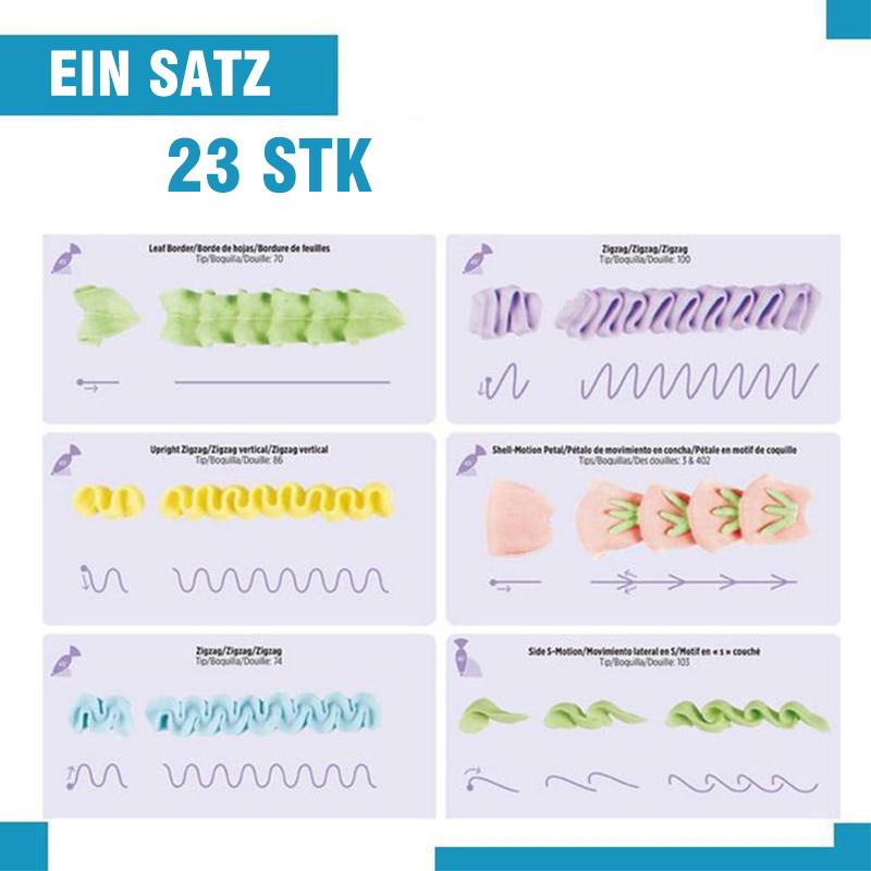 Blaudonau- Dekoratives Kuchen-Übungsset