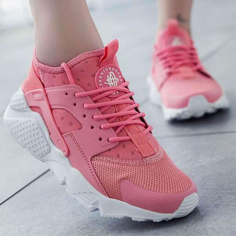 Blaudonau- Klassische Komfortable Rutschfeste Atmungsaktive Sportschuhe Damen Rosa