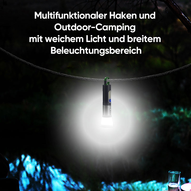 Blaudonau- Multifunktionale wiederaufladbare LED-Taschenlampe