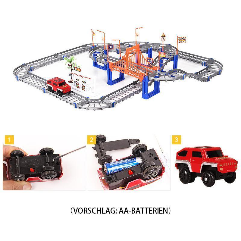 Blaudonau- Flexible Track Spielzeug Set