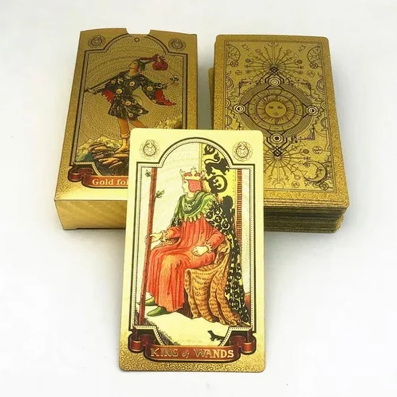 Blaudonau- Goldfolie Tarot