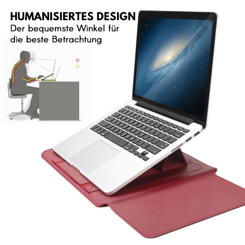 Blaudonau- Elegante Laptoptasche und multifunktionaler Laptopständer