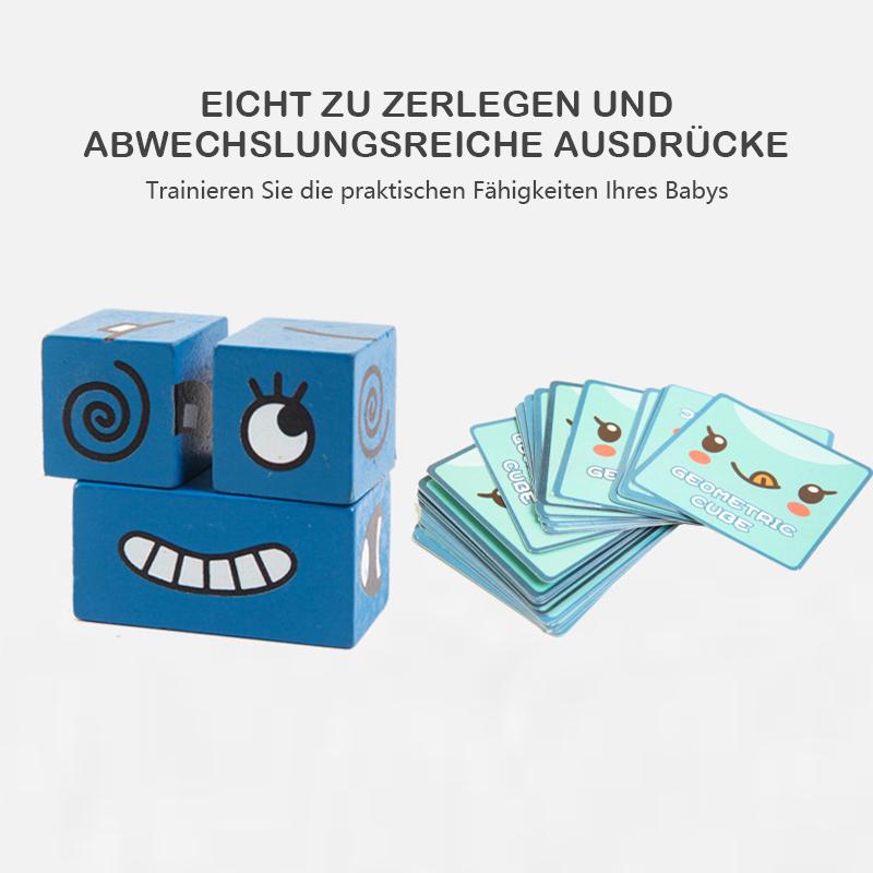 Blaudonau- Puzzle-Bauwürfel