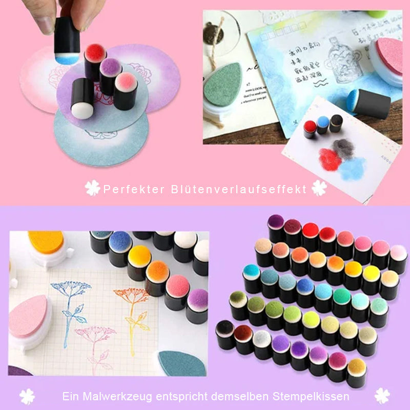 Blaudonau- 🧑‍🎨Kreative DIY Stempelkissen-Fingerabdeckung💖