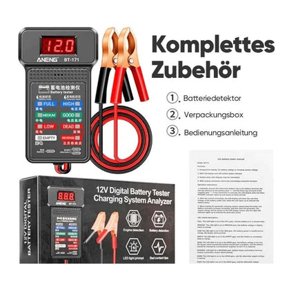 Blaudonau- Multifunktionaler 12-V-Batterietester für Autos