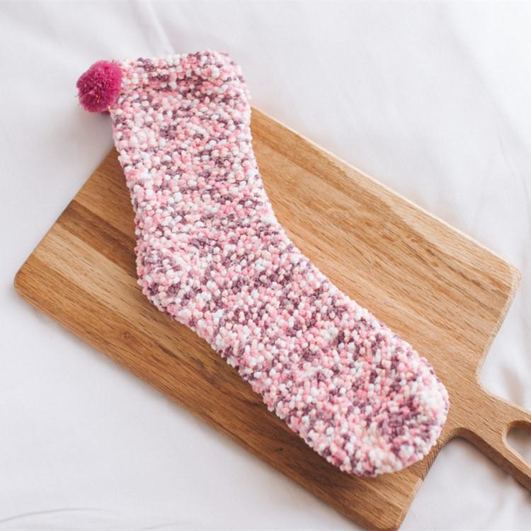 Blaudonau- (🎅FRÜHE WEIHNACHTEN 50 % RABATT) Winter Fuzzy "Cupcakes" Socken mit Geschenkbox