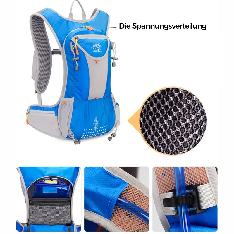 Blaudonau- Outdoor Leichte Und Atmungsaktive Rucksack-Fahrradtasche