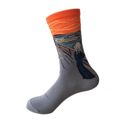 Blaudonau- Klassische Kunst Socken, Unisex Ruf