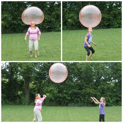 Blaudonau- Aufblasbarer Reißfester Bubble Ball