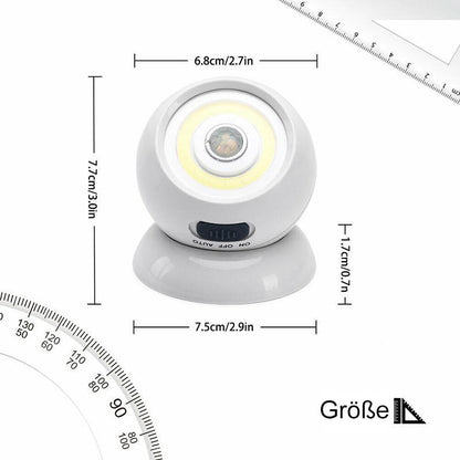 Blaudonau- Abnehmbares LED-Sensorlicht mit USB-Aufladung