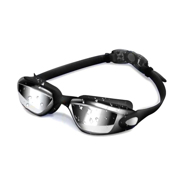 Blaudonau- Anti-Nebel-Schwimmbrille( Schutzbrille, Kappe, Ohrstöpsel, Nasenklammer)