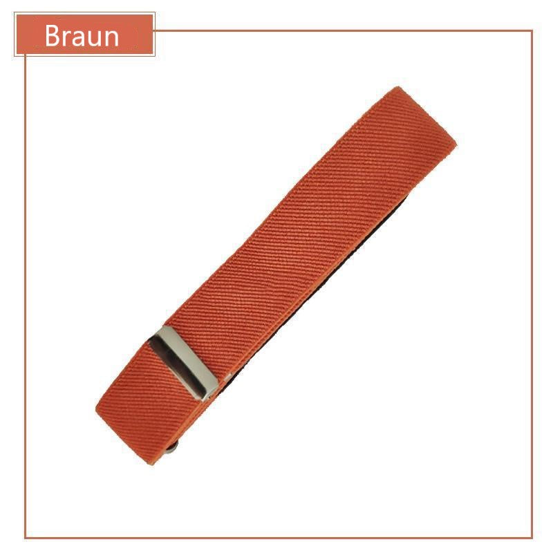 Blaudonau- Super Elastischer Schnallenfreier Gürtel braun