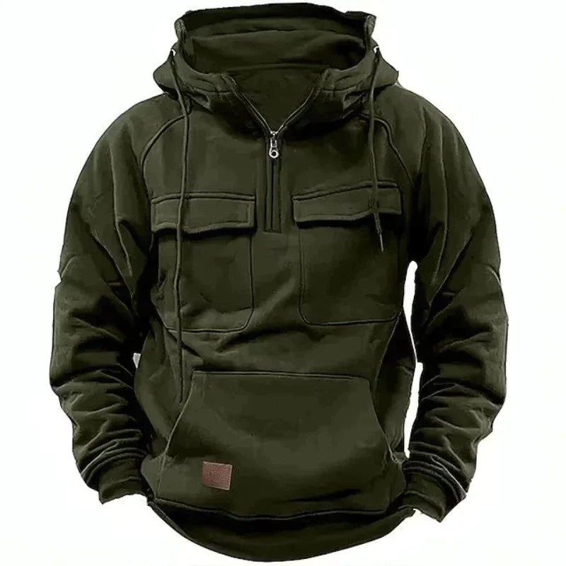 Blaudonau- DANIEL - Bequemer Hoodie