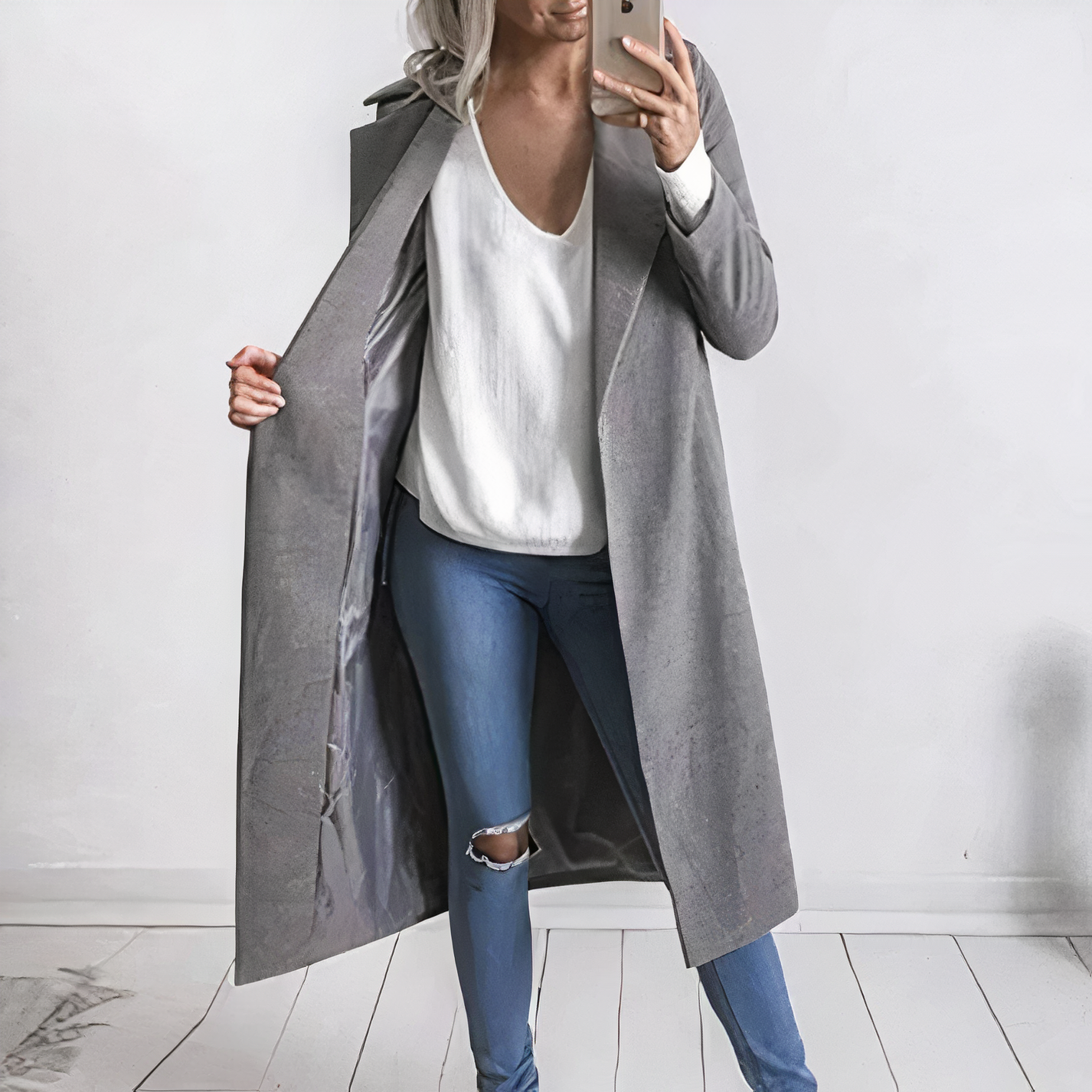 Blaudonau- EMILY - Langärmeliger Blazer