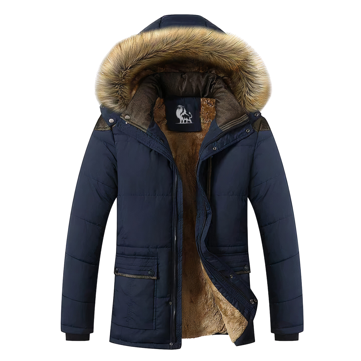 Blaudonau- EMMETT - Parka mit abnehmbarer Mütze