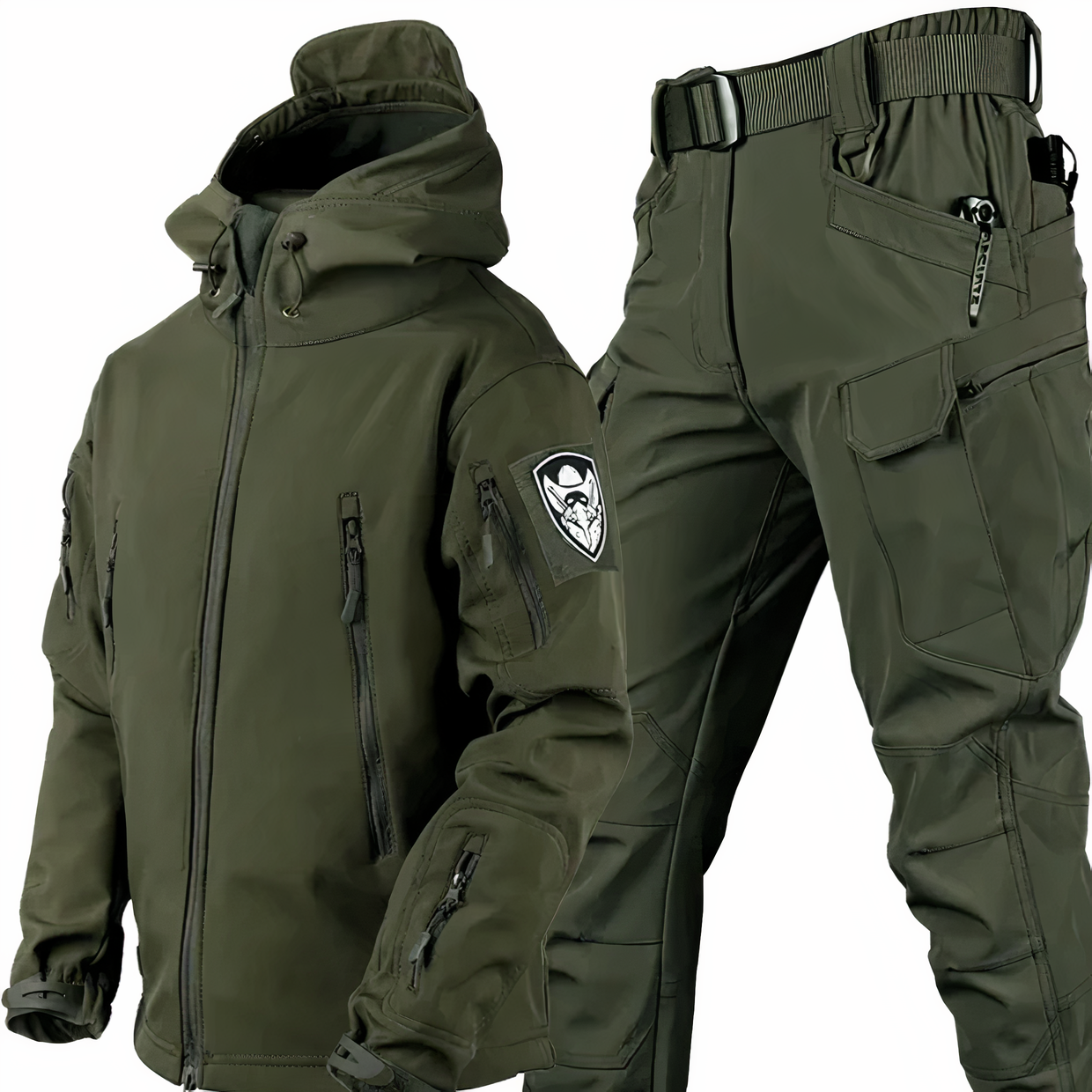 Blaudonau- FALCON - Militärjacke und Hose im Set