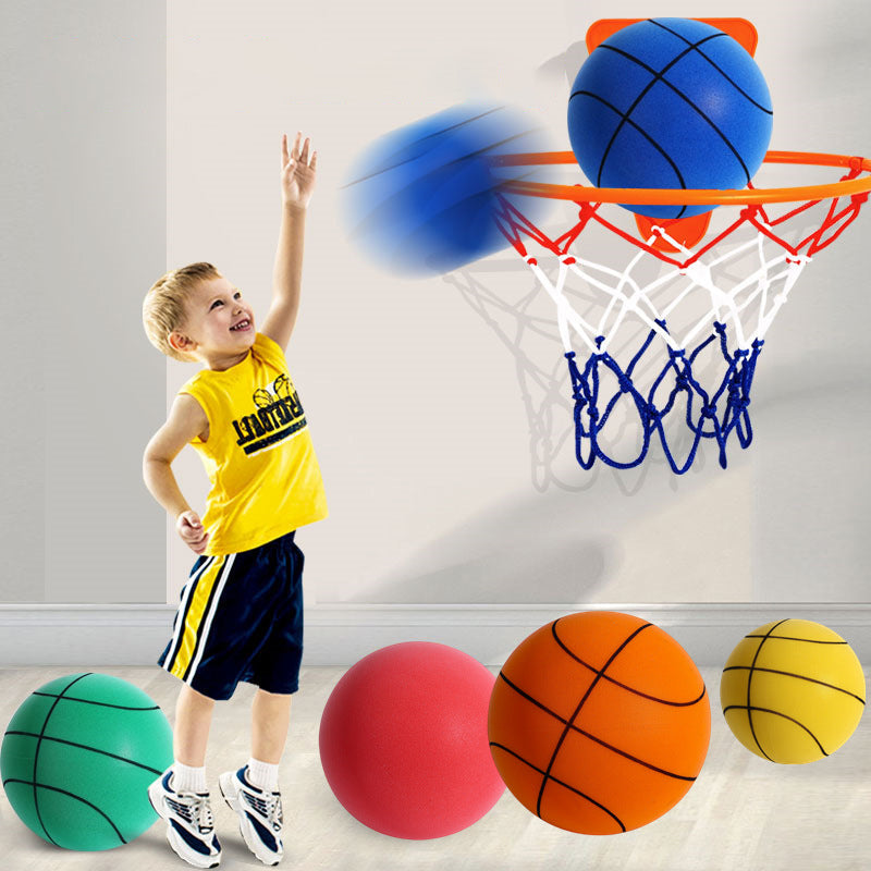 Blaudonau- Silent-Basketball für Kinder im Innenbereich