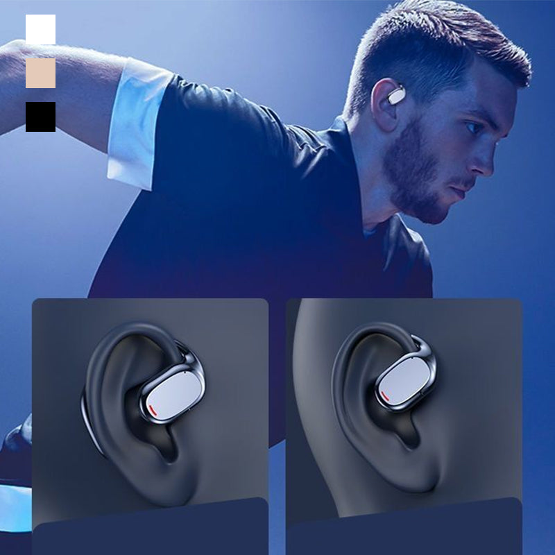 Blaudonau- Kabelloses Bluetooth-Headset mit hängendem Ohr