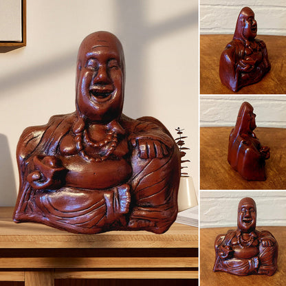 Blaudonau- Umgedrehter Buddha Ornament