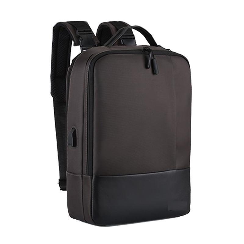 Blaudonau- Premium Multifunktionaler Laptop-Rucksack braun