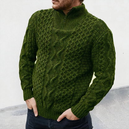 Blaudonau- JOSHUA - Bequemer Strickpullover