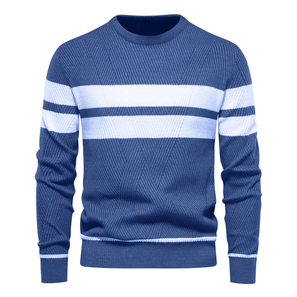 Blaudonau- KIEFER - Strickpullover für Männer