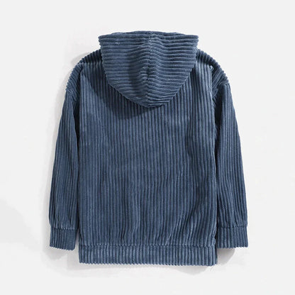 Blaudonau- NIGEL - Kapuzenpullover aus Cord