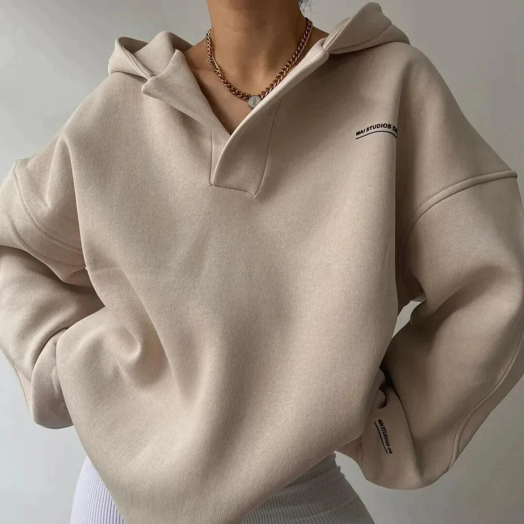 Blaudonau- NYLA - Kapuzenpullover für Damen