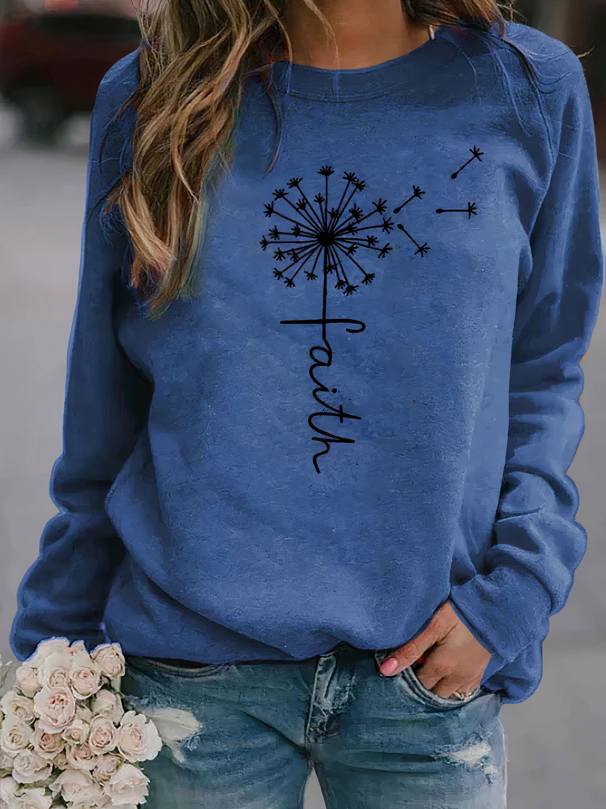 Blaudonau- RYLA - Grafik-Sweatshirt