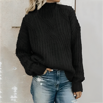 Blaudonau- SLOANE - Kuscheliger Strickpullover