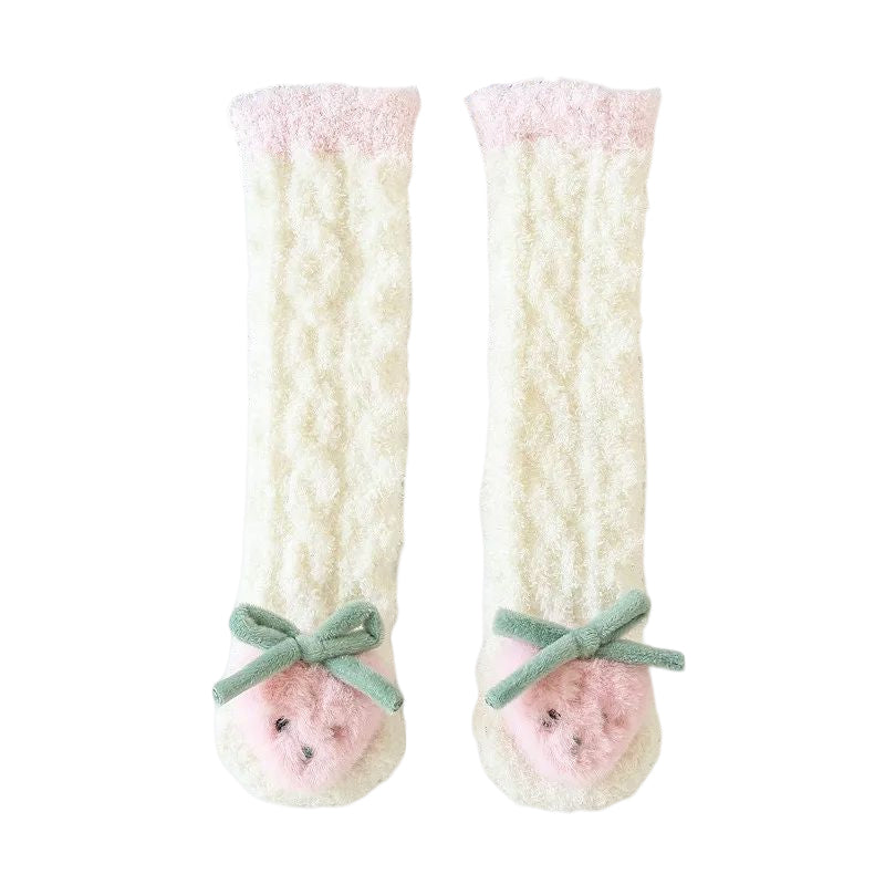 Blaudonau- Flauschige Wintersocken für Babys