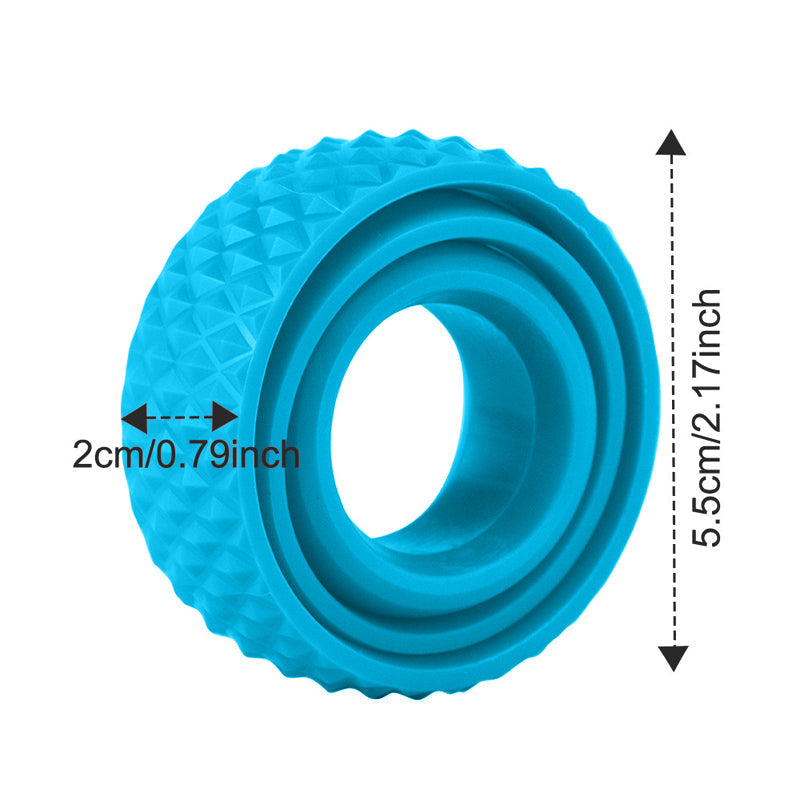 Blaudonau- 3D rotierender Ball Spielzeug