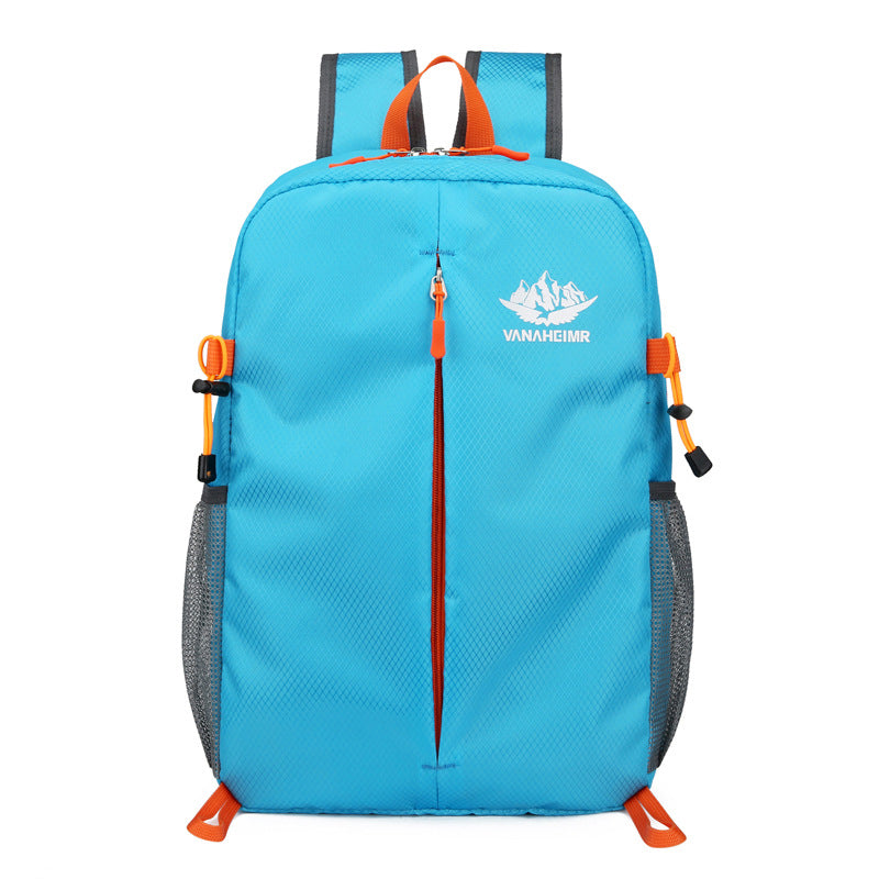 Blaudonau- Faltbarer Rucksack Hellblau