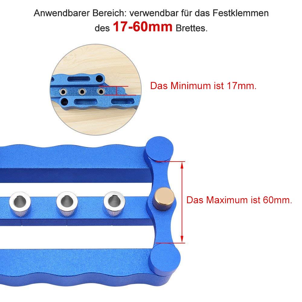 Blaudonau- Vertikale Lochsuchvorrichtung, 6/8/10 MM Bohrwerkzeug