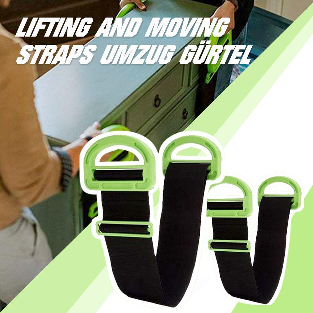 Blaudonau- Lifting and Moving Straps Umzug Gürtel