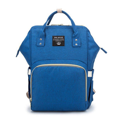 Blaudonau- Mehrzweck-Babytasche Blau