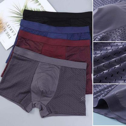 Blaudonau- Boxershorts aus Bambusfasern