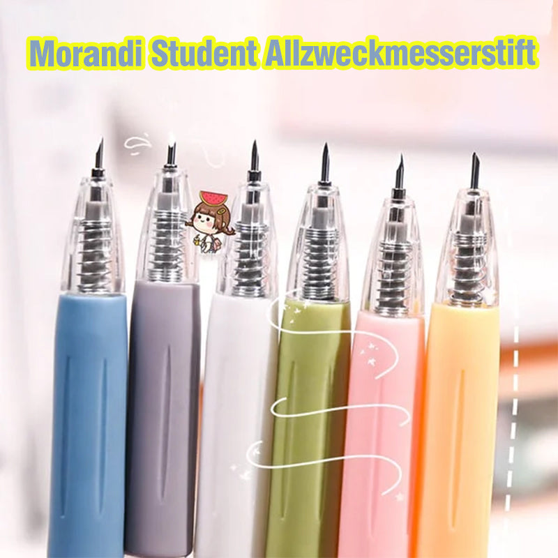 Blaudonau- Morandi Cartoon Pattern Student Allzweckmesser Stift