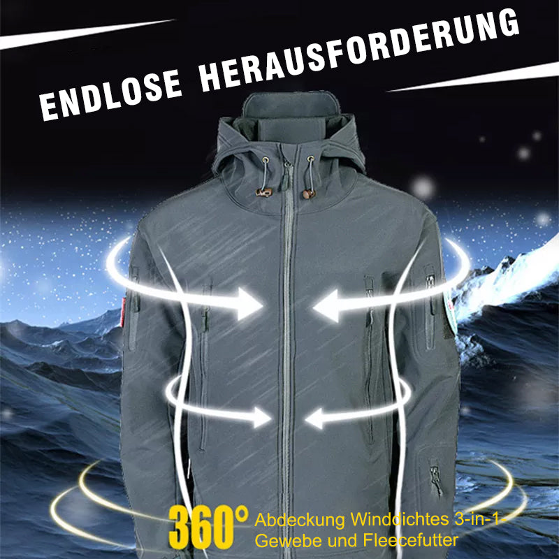 Blaudonau- Taktische Outdoor-Jacke