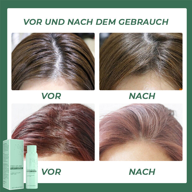 Blaudonau- Auf trockenes Haar sprühen, ohne auszuspülen/Ölkontrollierendes und Volumengebendes Haarspray